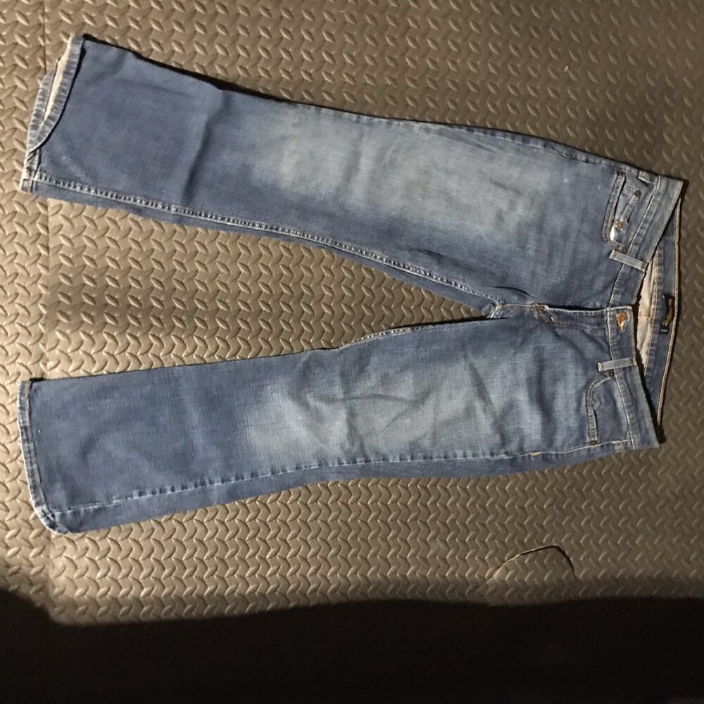Dark Blue Denim Jeans